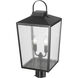 Devens 2 Light 22.63 inch Powder Coated Black Outdoor Post Lantern